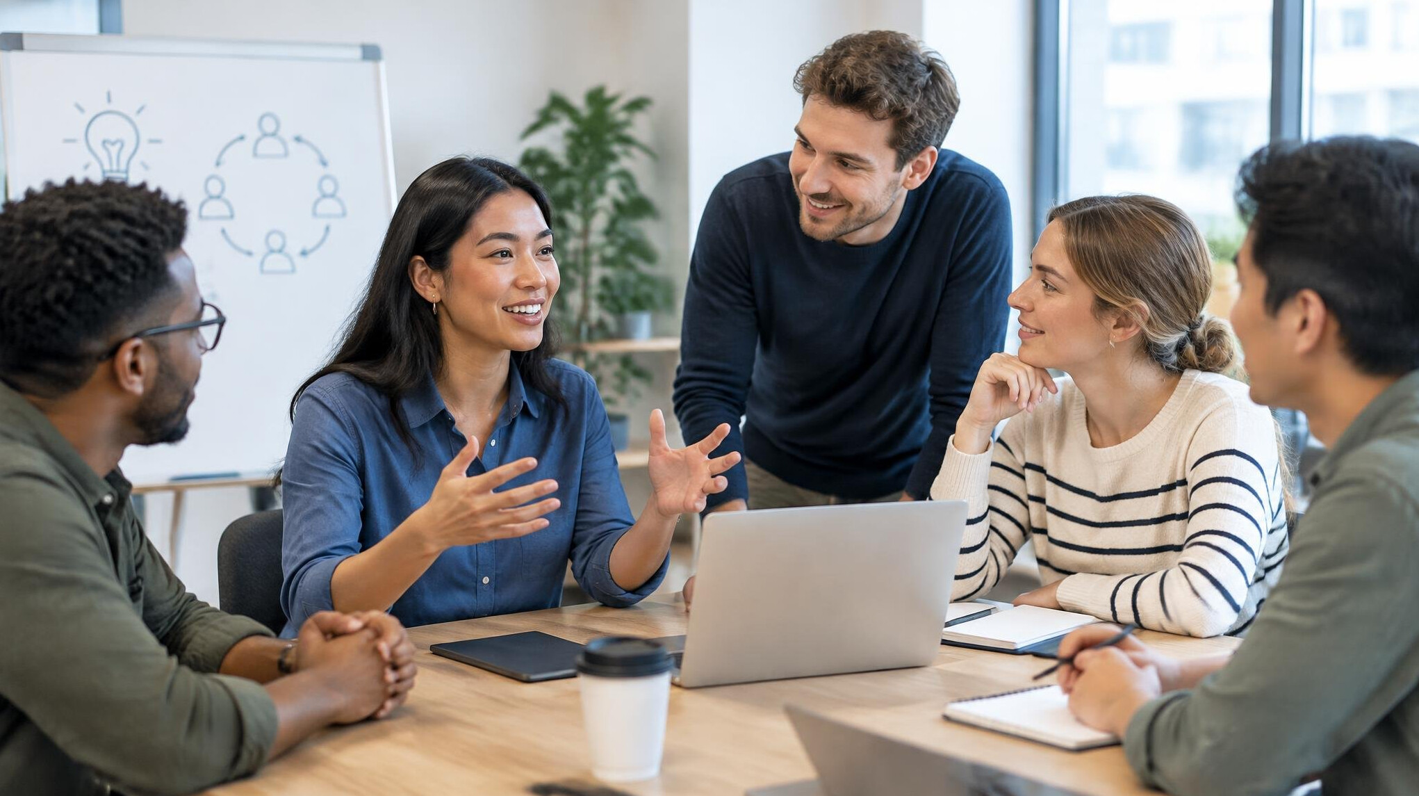 group discussion meeting