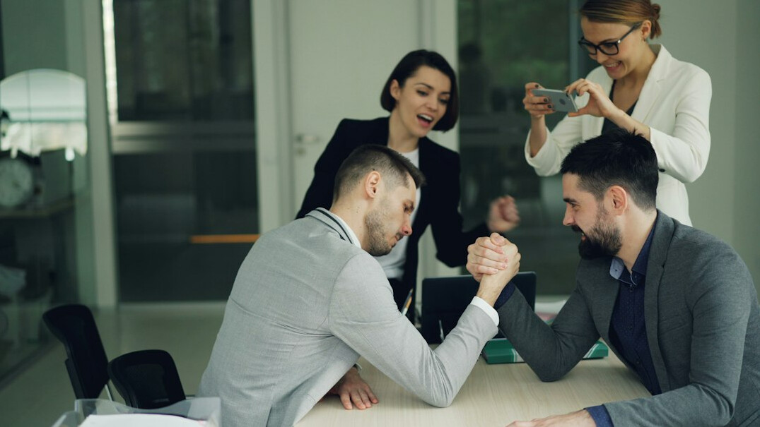 team overcoming workplace challenges